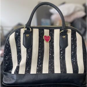 Betsy Johnson B&W Purse